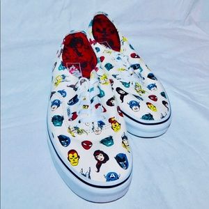 vans authentic marvel avengers skate shoe